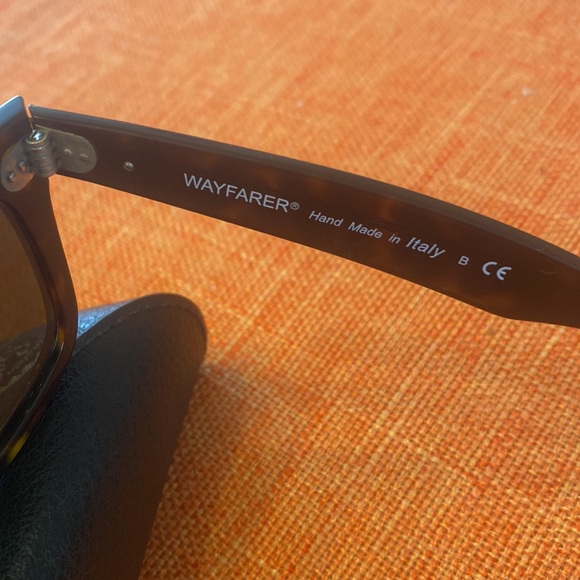 Matte Tortoise Rayban Wayfarer - Picture 4 of 6